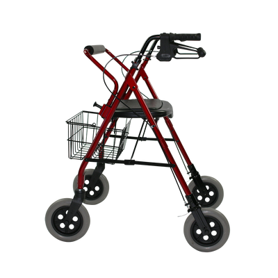 The Mack Bariatric Wheeled Walker and Rollator side