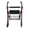 The Mack Bariatric Wheeled Walker and Rollator front