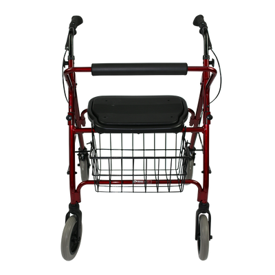 The Mack Bariatric Wheeled Walker and Rollator front