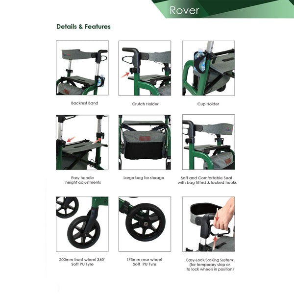 Rover Rollator - Endeavour Life Care