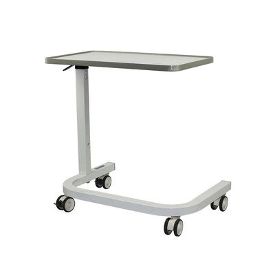 BEOBT1 Over bed table with gas lift and hospital grade castors