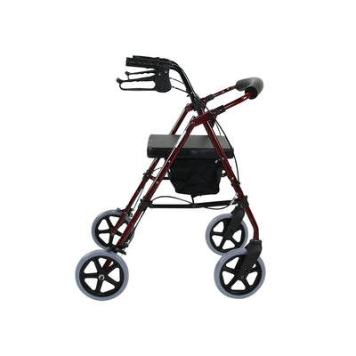 Versa Wheeled Walker and Rollator- Side View