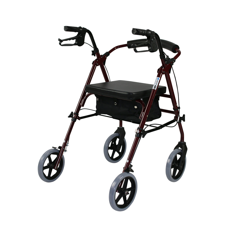 Versa Wheeled Walker and Rollator- Back Angle