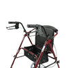 Versa Wheeled Walker and Rollator- Seat Lifted up
