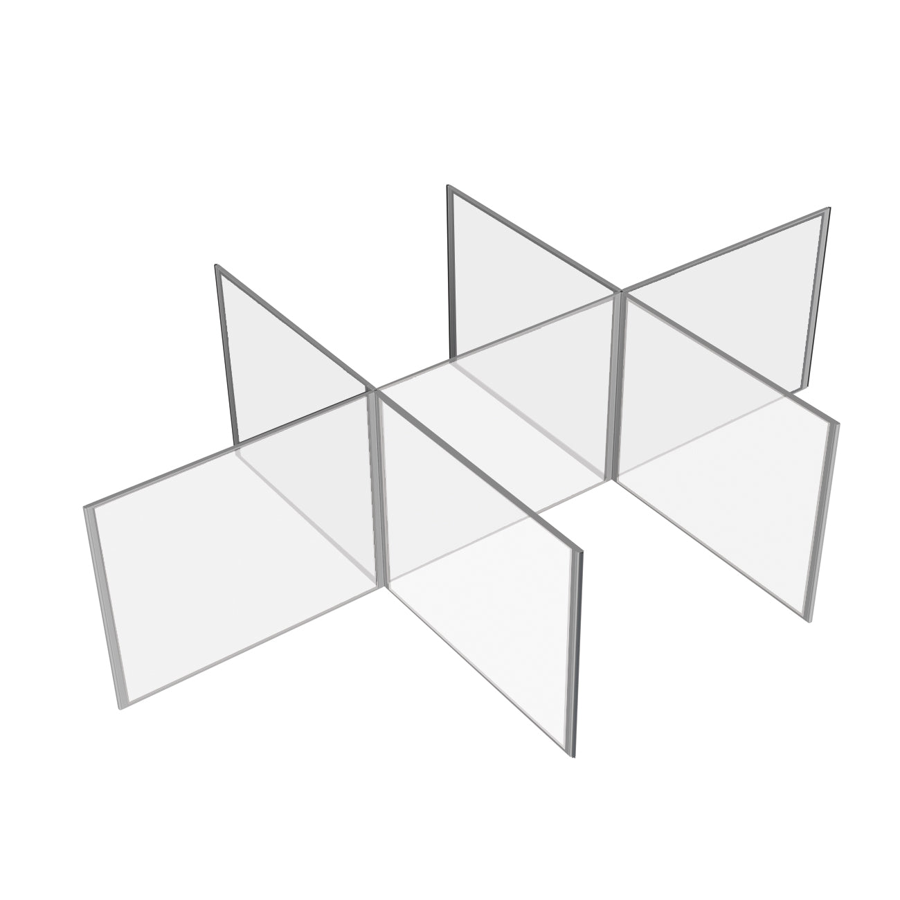 CUSTOM FLOOR STANDING ACRYLIC E-SCREENS