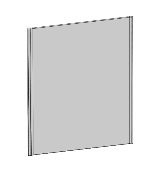 CUSTOM FLOOR STANDING ACRYLIC E-SCREENS