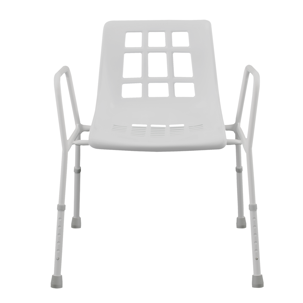 E143CW Steel wide Shower Chair