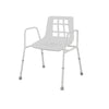 E143CW Steel wide Shower Chair