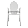 E225S Foldable Over Toilet Frame Front View