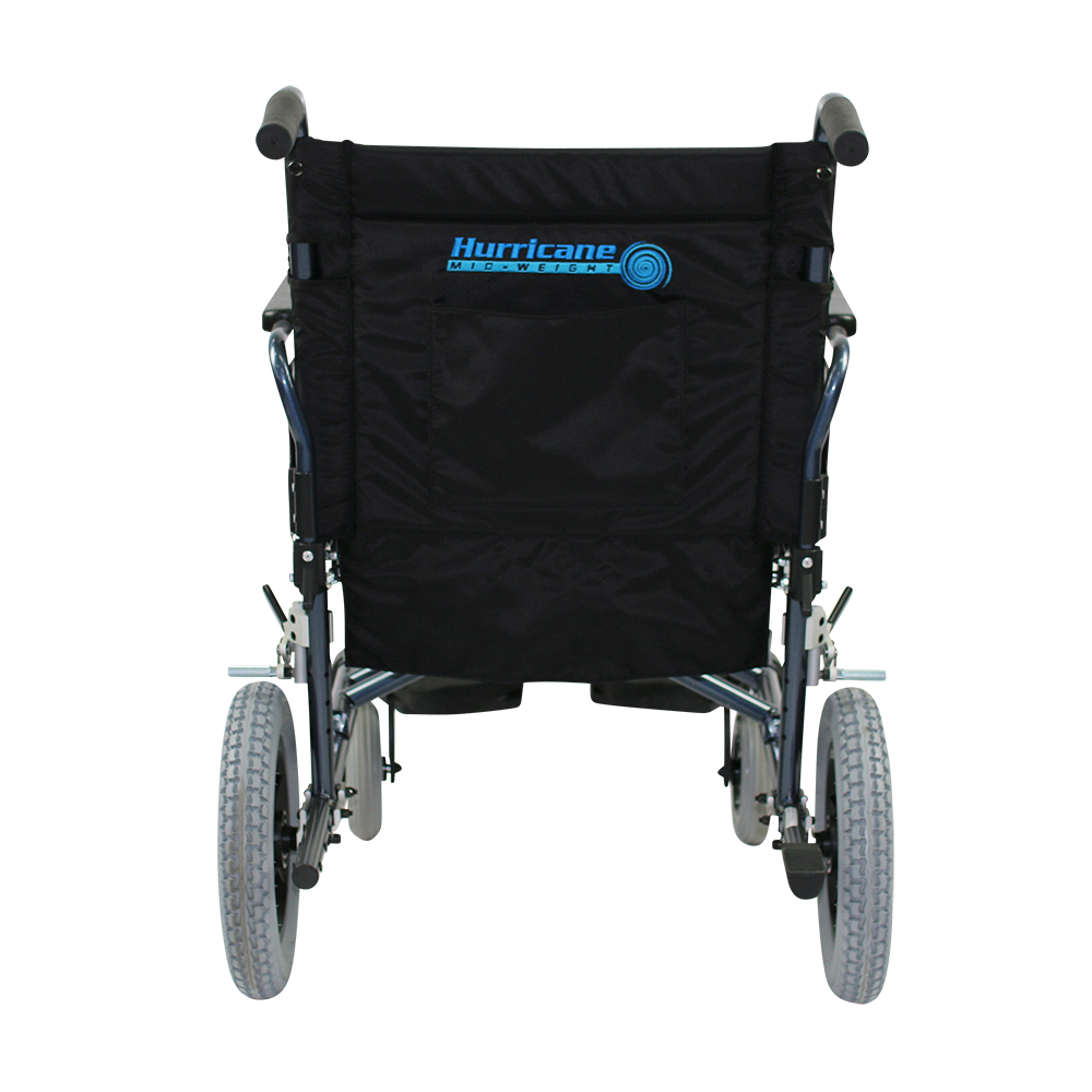 Hurricane Mid Weight Wheelchair Attendant Propelled