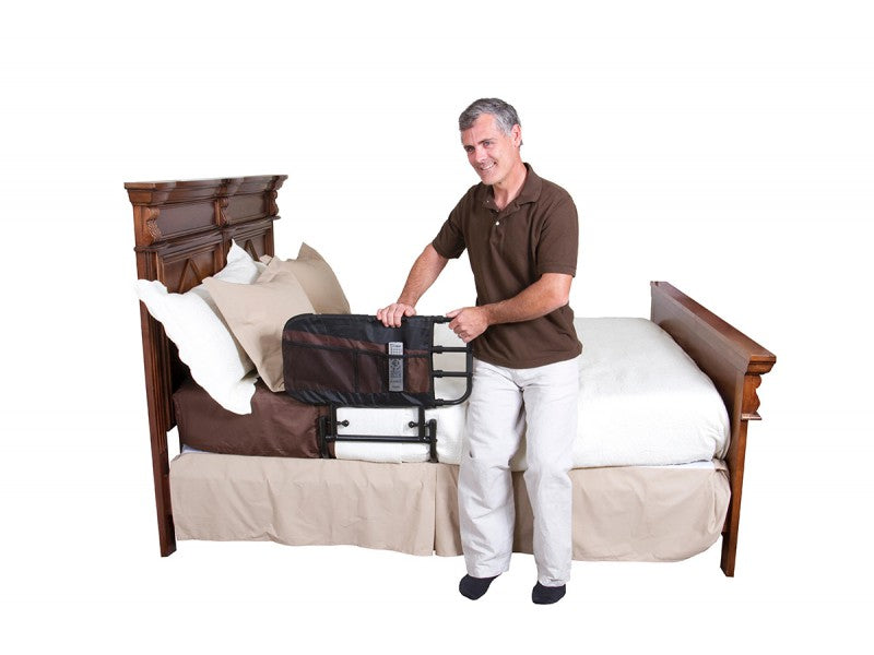Adjustable and Fold Down Bed Side Rail
