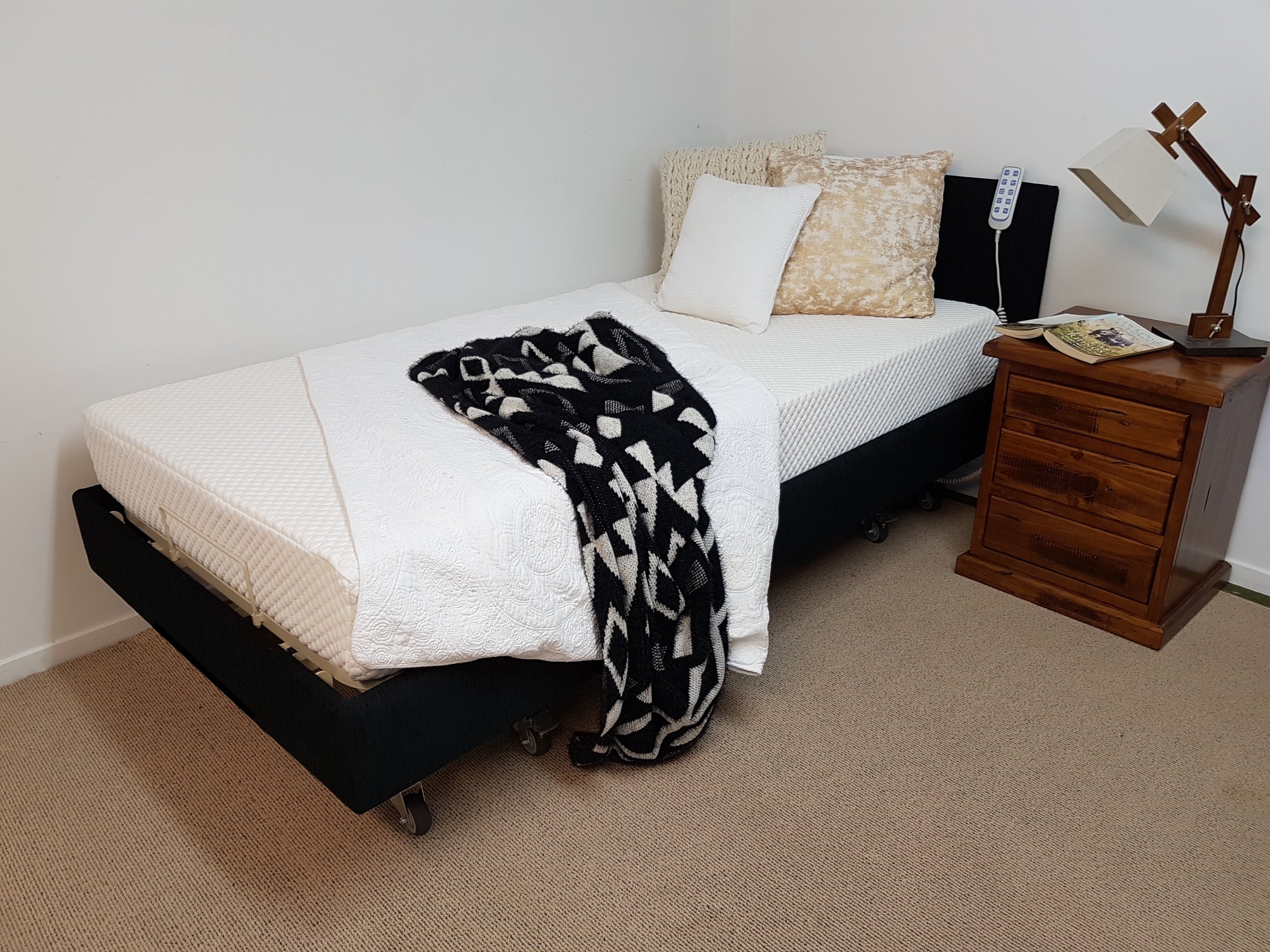 iCare Long Single Bed with Headboard