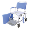 Mobile shower Commode removable arms