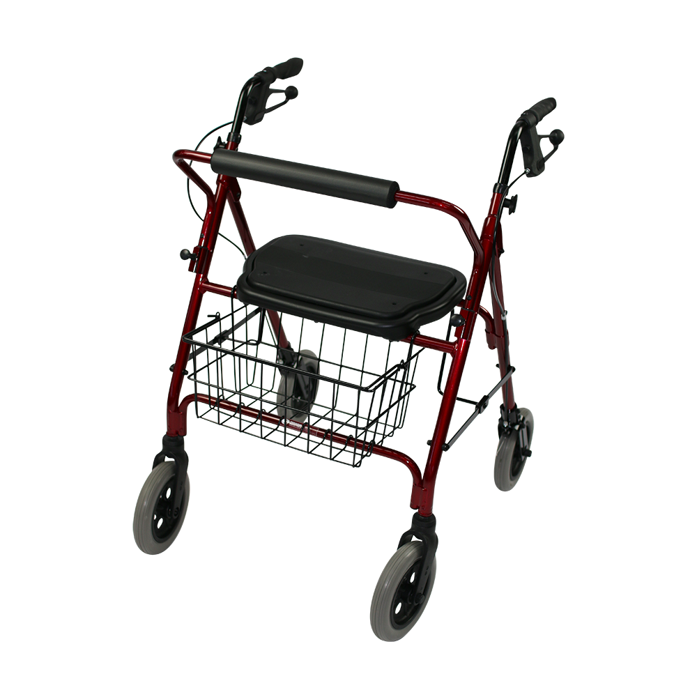 The Mack Bariatric Wheeled Walker and Rollator