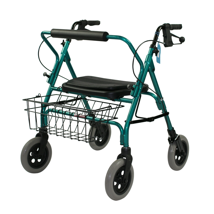 The Mini Mack Bariatric Wheeled Walker and Rollator