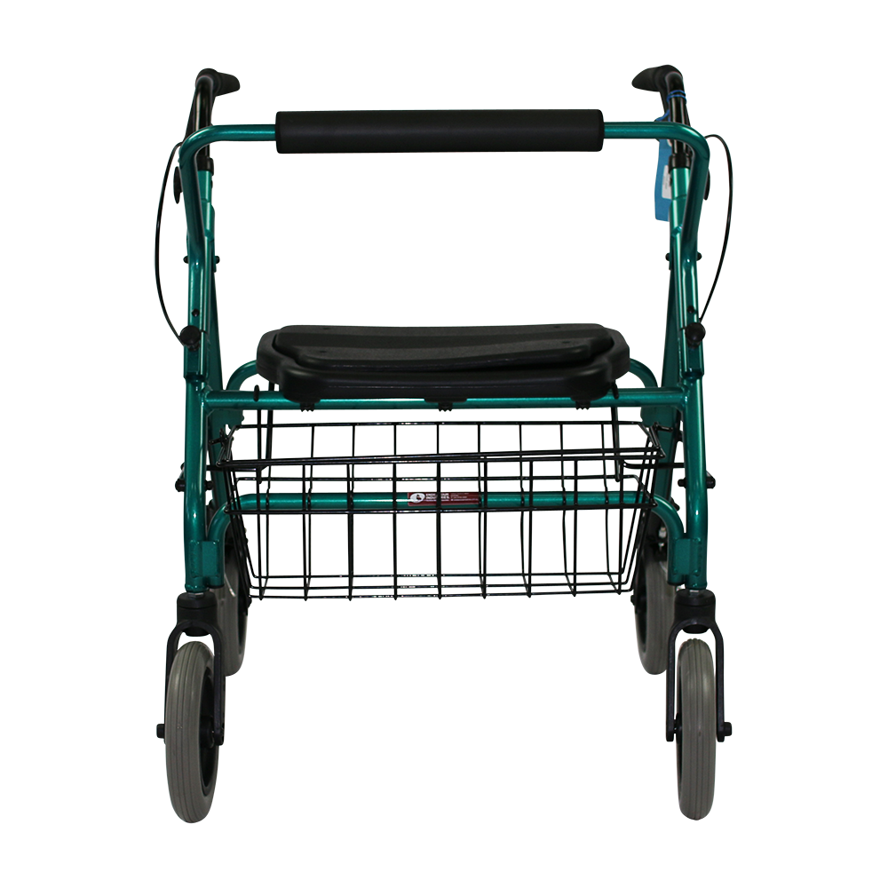 The Mini Mack Bariatric Wheeled Walker and Rollator front