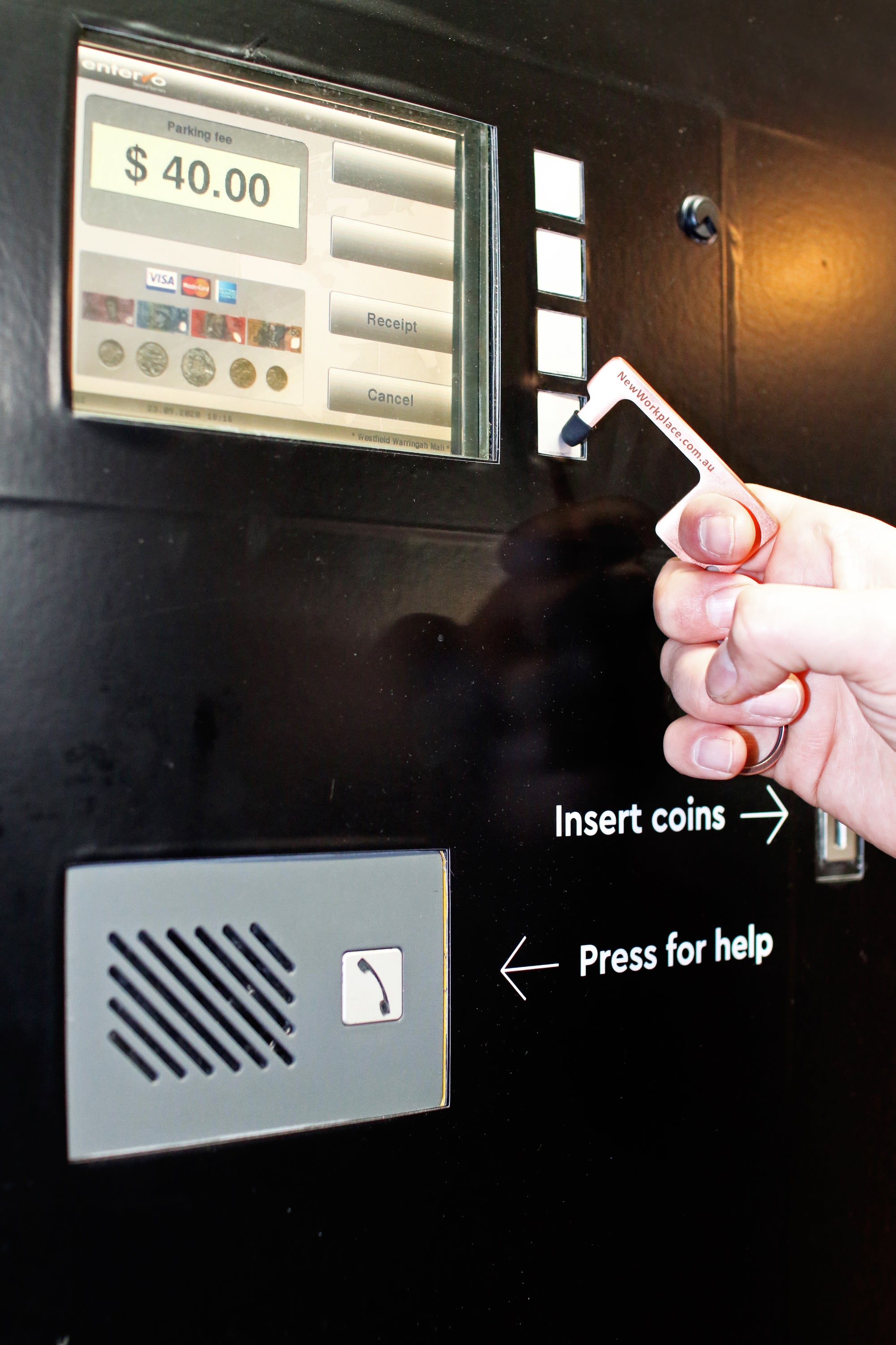 NoHandKey - Copper touchless key