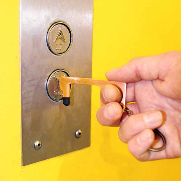 NoHandKey - Copper touchless key - Endeavour Life Care