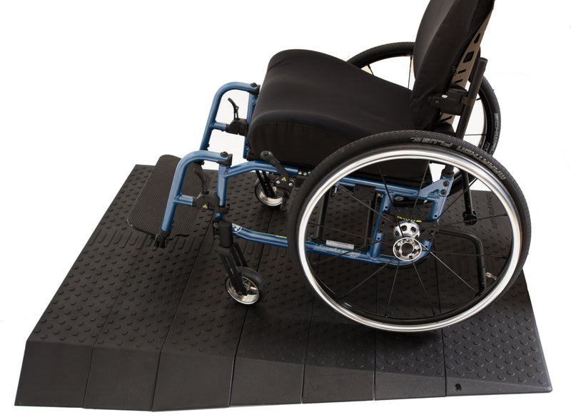 Rubbermaid Ramp Modular Rubber Threshold Ramp- Perfect for doorways - Endeavour Life Care