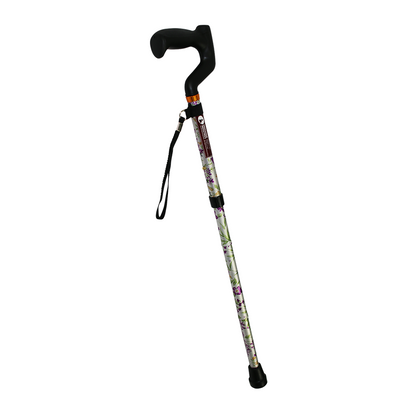 soft handle floral walking stick