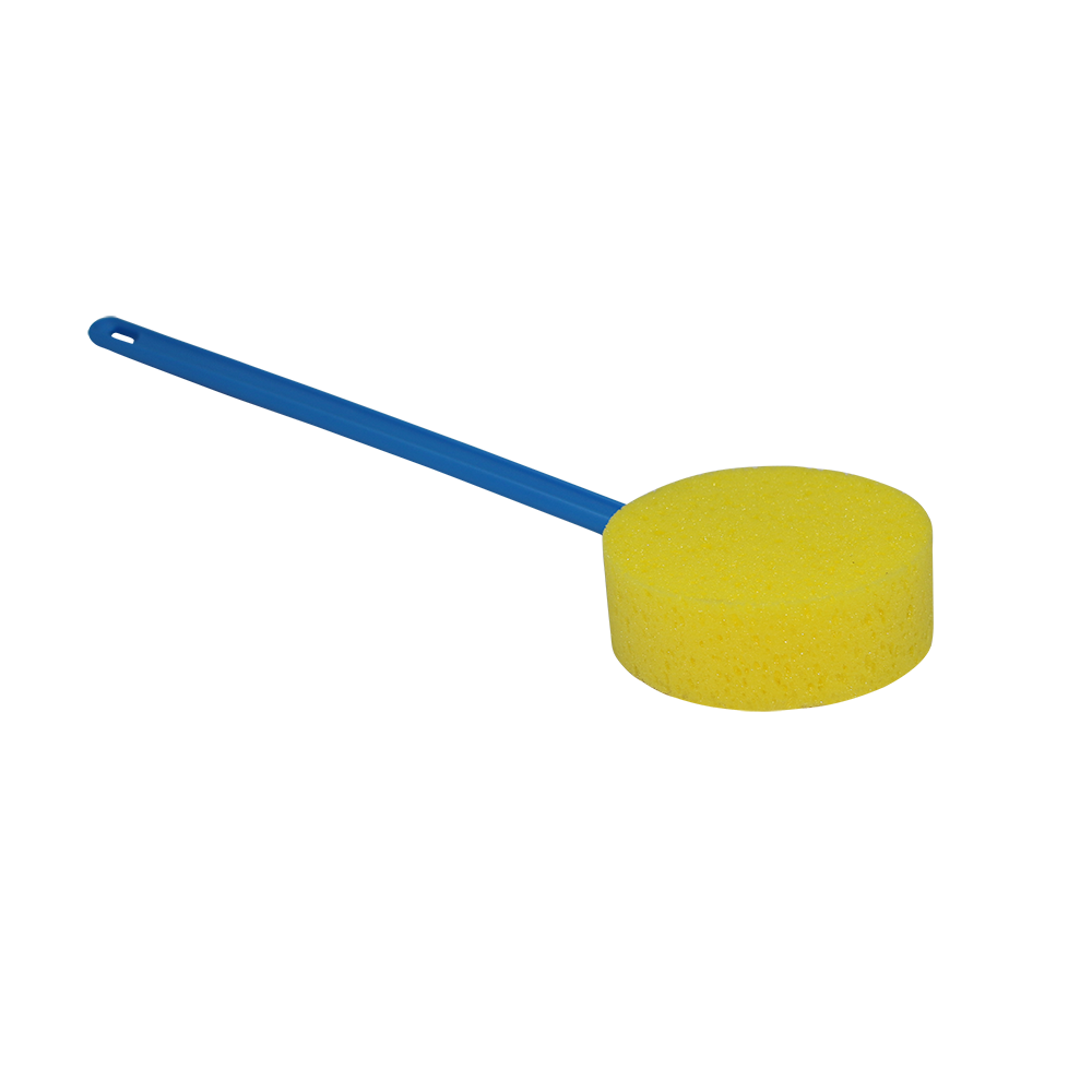 V10093 Long Handled Round Bath Sponge