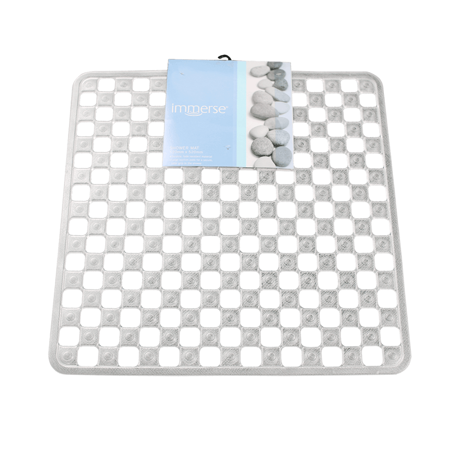 Clear Non slip Shower mat