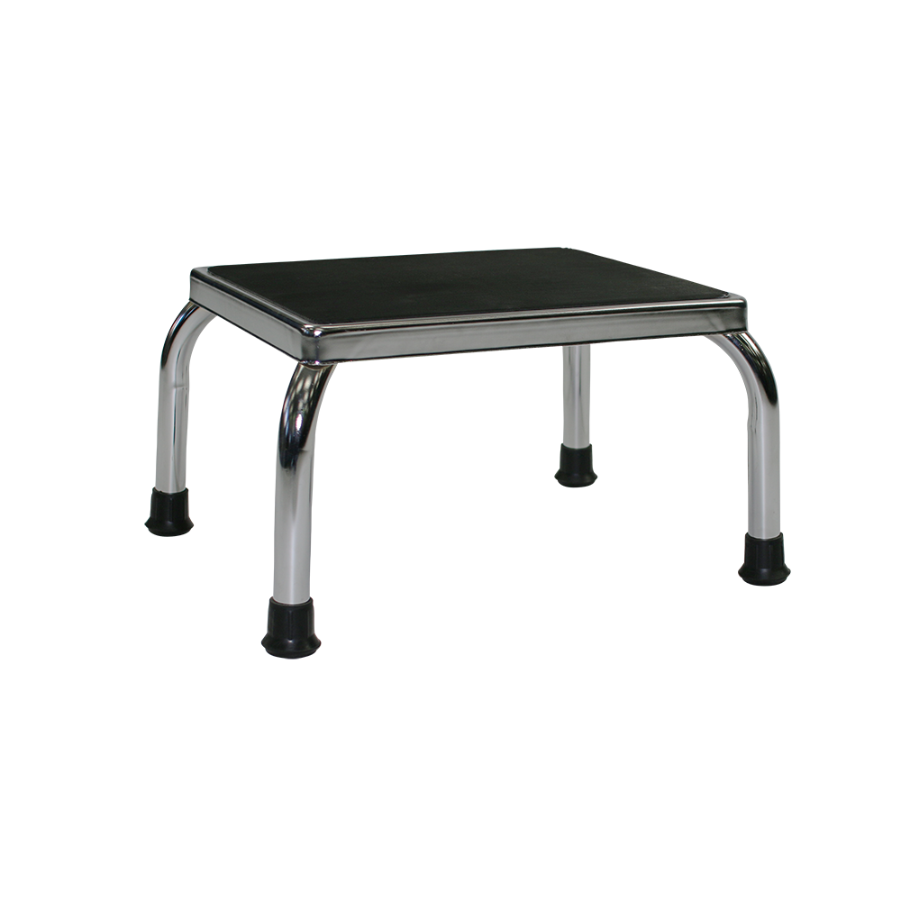 Rubber top foot stool and step