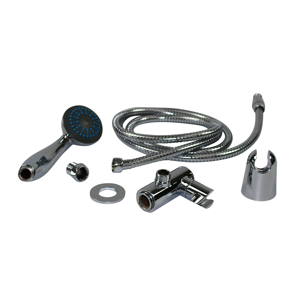 Hand Held Shower with 2 Metre Hose and Metal Bracket