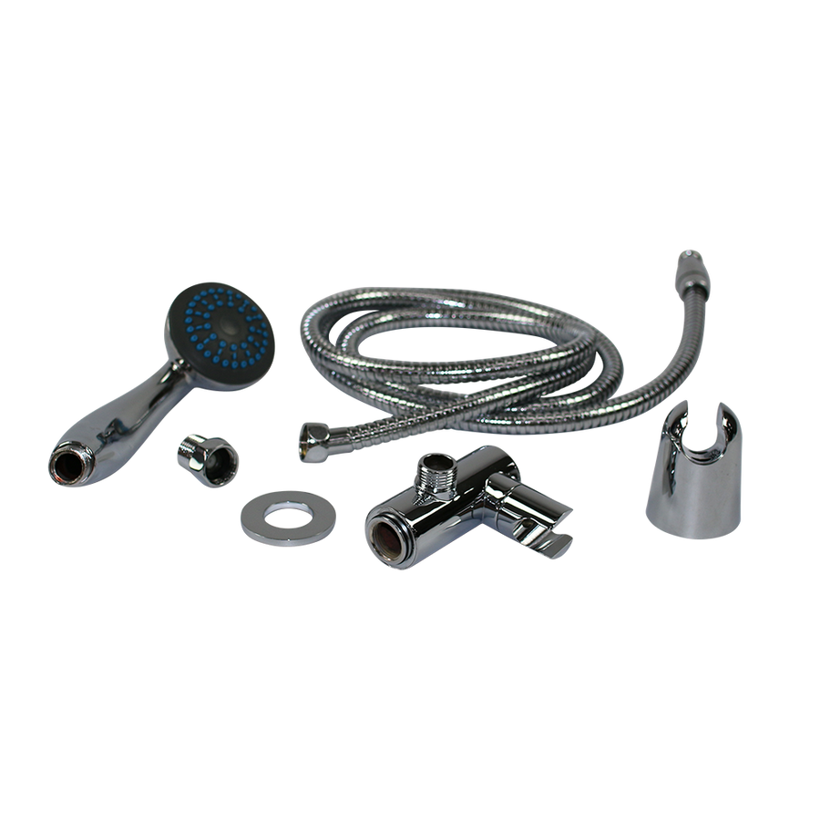 Hand Shower with 2 Metre Hose and Metal Bracket