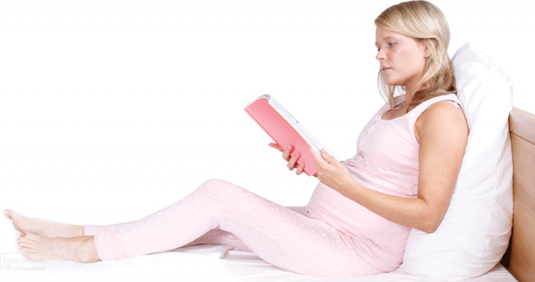 Pyramid Pillow - For sitting upright in bed